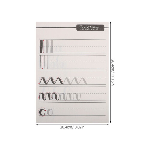 Writing notebook, handwriting book, calligraphy practice book 1