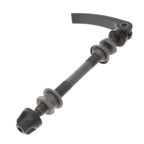 Quick-release wheel nut for bicycles, quick-release axle set, road parts 1