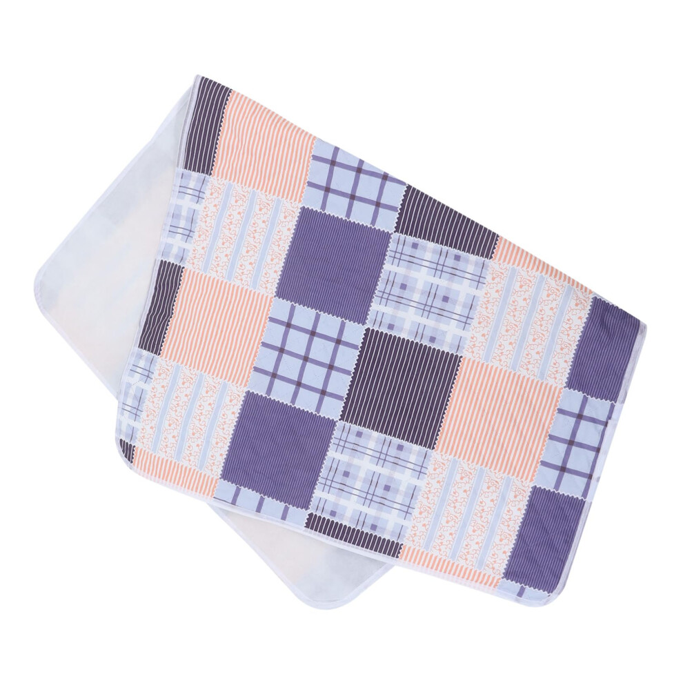 Reusable Menstruation Underpad Large Incontinence Pad, Washable Absorbent Bed Mat For Changing And Adult Use