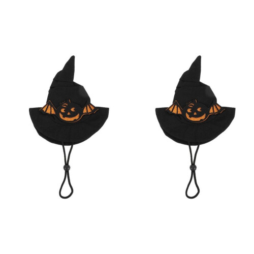 2 små Halloween-hattar för husdjur 1