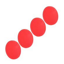 4 Stück Plastik-Airhockey-Pucks für Tischspielgeräte – Größen S/M/L