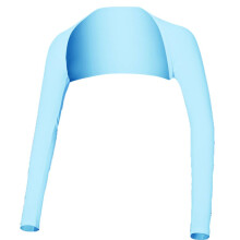 Schalärmeliges Kleid aus Eisseide und Polyester für Damen