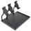 Schallplatten-Kartenablage Metall Universal 1