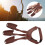 Artificial Leather Archery Glove Three Fingers Protector for Left/Right Hand 10