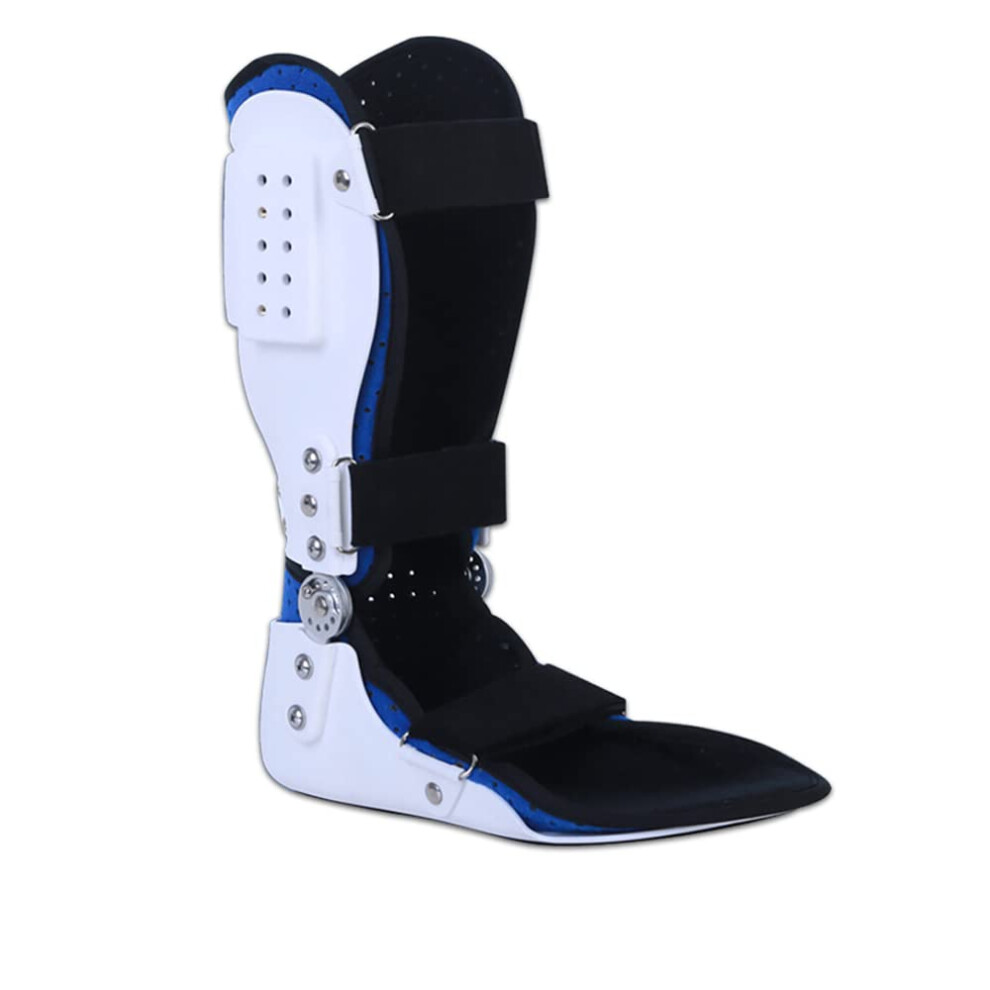 1Pcs Medical Adjustable Ankle Brace Orthopedic Walker Boot Foot Brace Splint Ankle Foot Injuries Fracture Recovery Breathable Right L