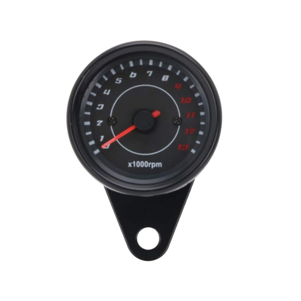 Speedometer Odometer Universal 13000 Rpm Motorcycle Tachometer Odometer Gauge Tach Meter Backlight Tachometer Motorcycle Tachometer Meter 9105992028009