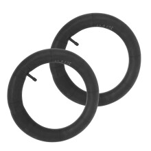 2 Stück Fahrradinnenschläuche, Schrader-Ventil, 12x2.125, Schwarz, geeignet für Rennräder & Mountainbikes