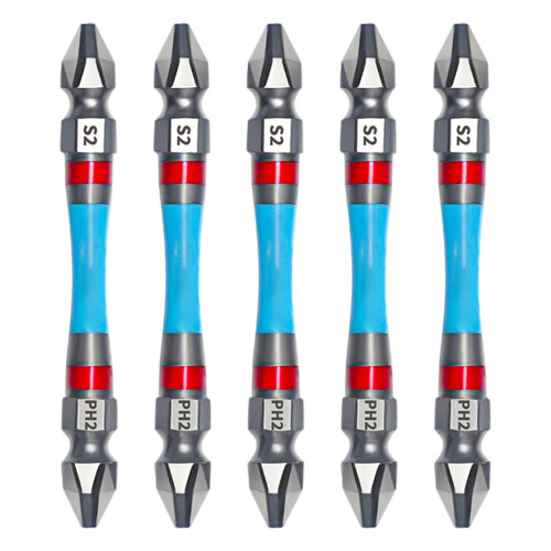 High Strength Magnetic Screwdriver Tip-65mm five piece set