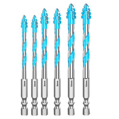 Four Edge Saw Tooth Eccentric Drill Bit-6mm6mm8mm8mm10mm10mm