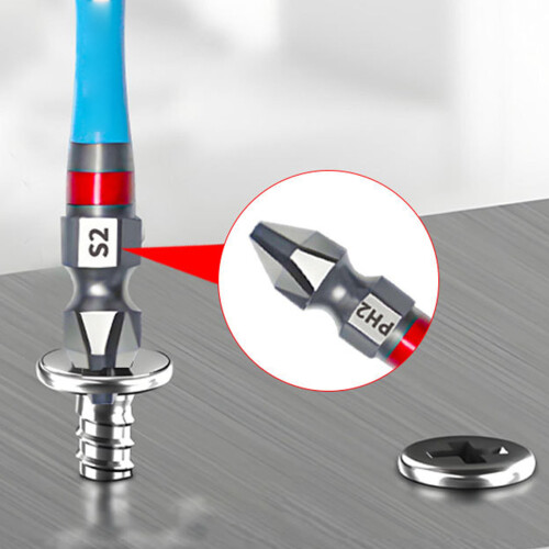 High Strength Magnetic Screwdriver Tip-65mm five piece set 1