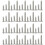 300 vis autotaraudeuses, cheveux courts 1
