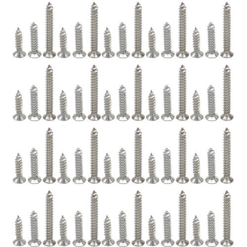 300 vis autotaraudeuses, cheveux courts
