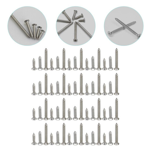 300 vis autotaraudeuses, cheveux courts 1