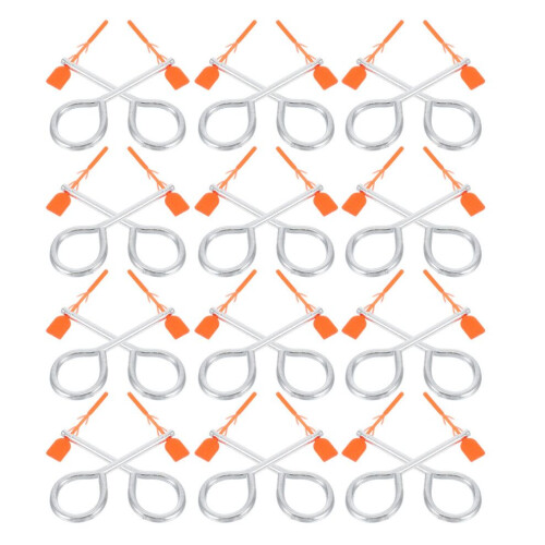 30 locking pins with replacement seals and closures