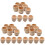 30 Empty Hand-Paintable Wooden Egg Holders for DIY Projects 4