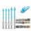 Four Edge Saw Tooth Eccentric Drill Bit-6mm6mm8mm8mm10mm10mm 2