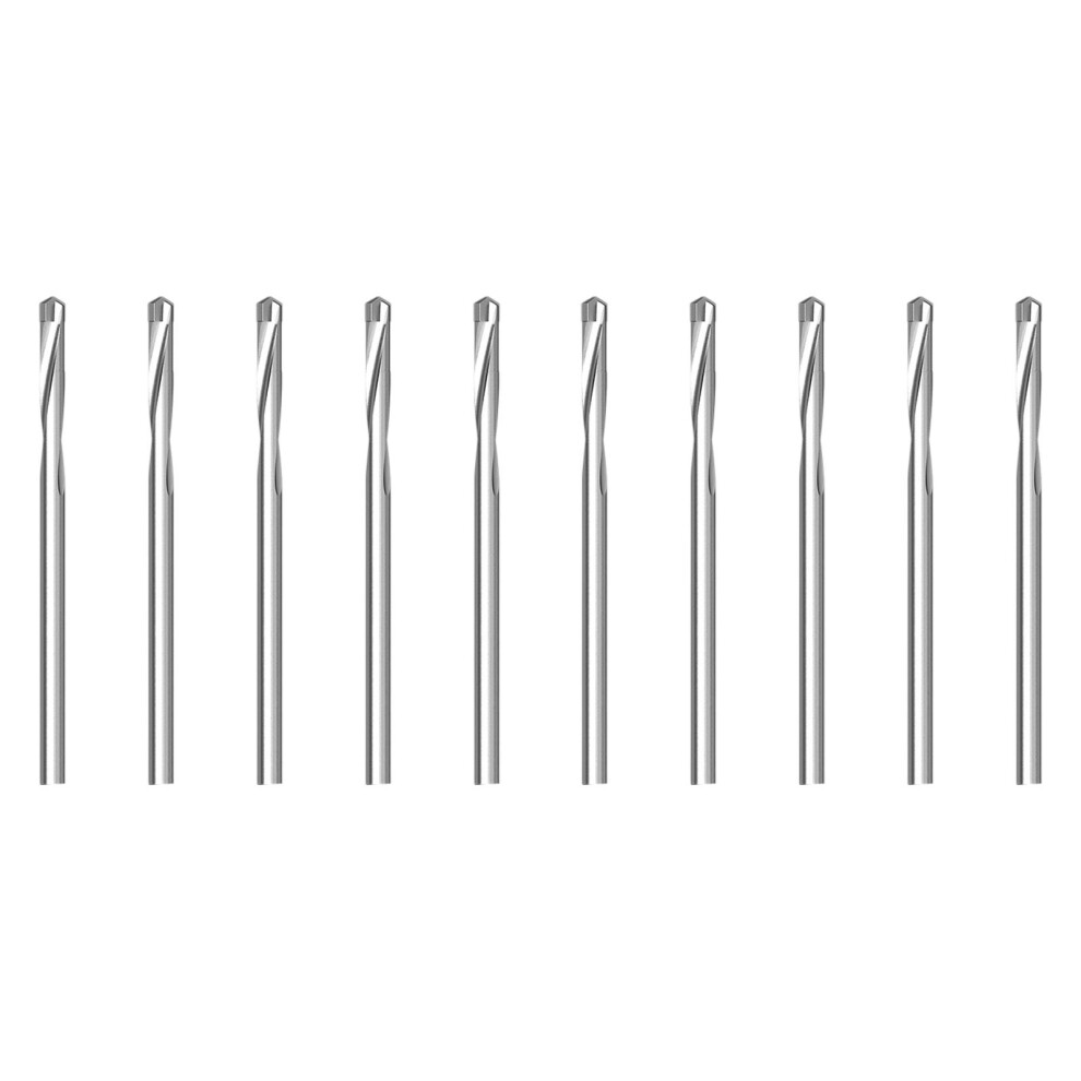 10Pcs Round Shank Drill Bit Hss Round Shank Twist Drill Bit-3Mm 7754000315932