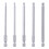 Multi Size 5Piece Ballhead Hex Bit Set, Magnetic  Steel, 1