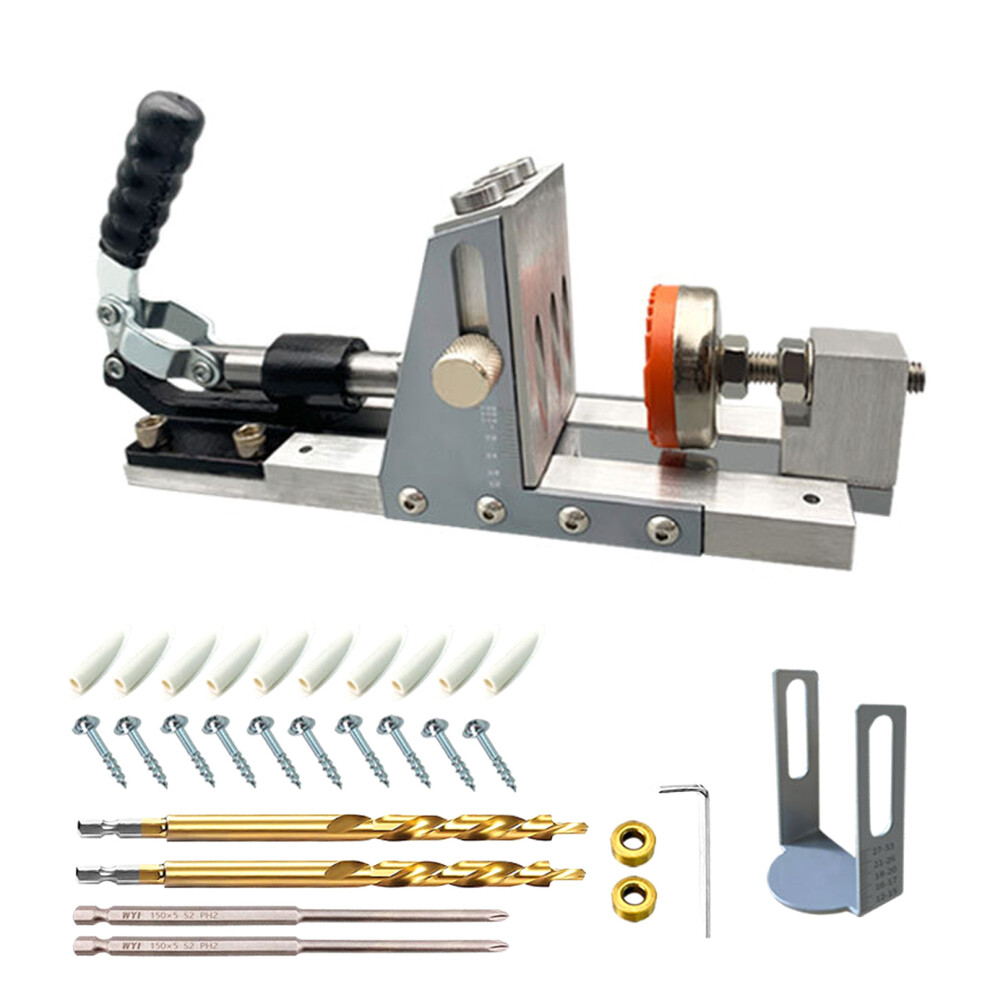 Woodworking Oblique Hole Drill Locator Pocket Hole Jig For 7754000324514