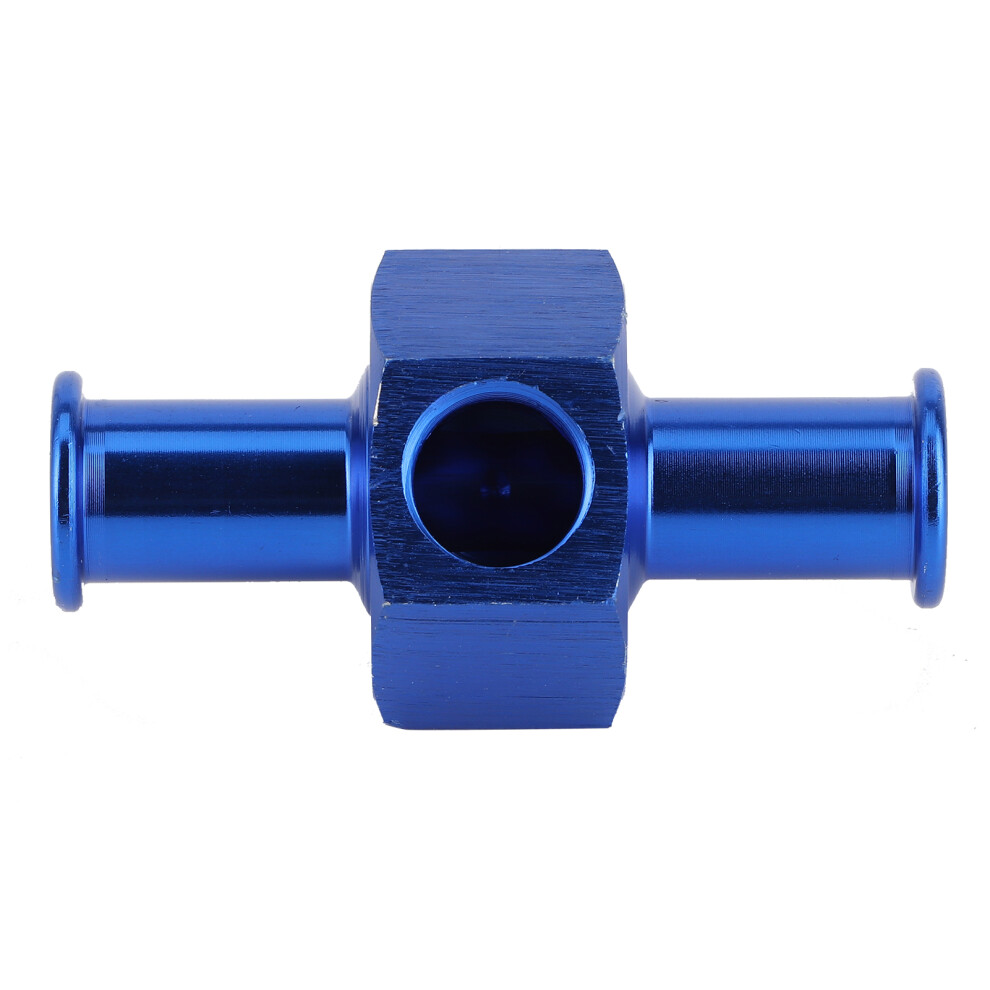 Aluminium Alloy Fuel Nitrous Pressure Gauge Adapter 3/8In Hose 1/8In Npt Blue 7651360333395