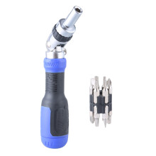 Small Ratchet Screwdriver Set Flat Head Hexgonal Bits