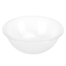 Composteerbare Ingeo saladeschalen, gemaakt van maïs geteeld in de VS, warmte-isolerend voor warme gerechten, sterk, stevig en milieuvriendelijk