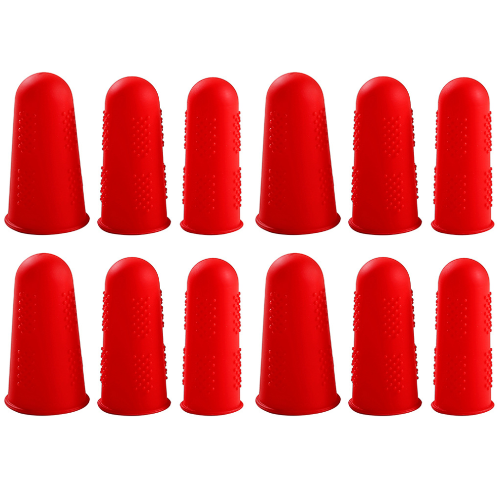 Protective Gloves for Wide Application in Crafts & Hobbies, Silicone Finger Protectors Ensuring Finger Safety When Working With Glue Gun, Flexible-image-OPC-PMXJHMS-NEW