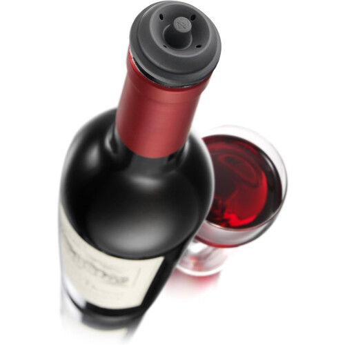 Πώμα κενού Connoisseur's Delight Wine Saver, Διατηρεί τη γεύση του κρασιού, Universal Εφαρμογή με 1