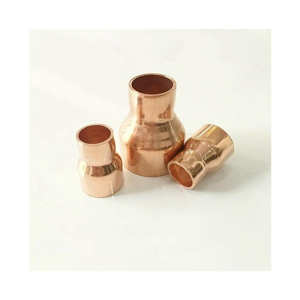 32Mmx28.6mm Inner Diameter Copper End Feed Straight Reducing Coupling Scoket Weld Plumbing Fitting For Water Gas Oil 9339159100752