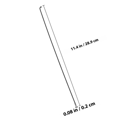 36 14G J-Bend Stahlspeichen mit Schrauben, 289 mm 1