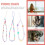 3er-Packung bunte Acryl-Rouge-Knete 2