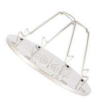 Stainless Steel Outdoor Toast Rack Bread Warming Grill For Camping And BBQ Toasting Accessory Kitchen Tray