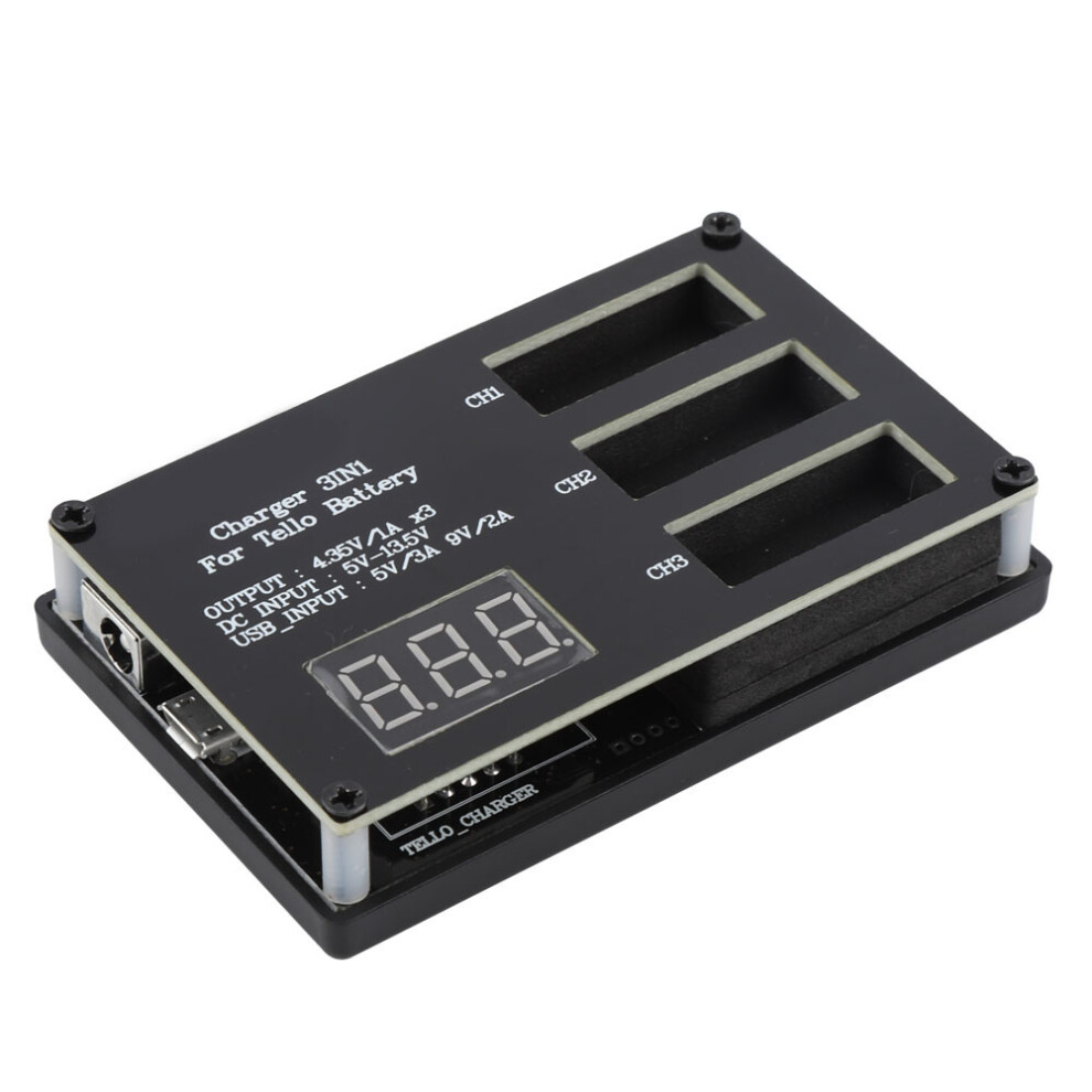 3-in-1 Battery Charger Hub for DJI Tello Drone