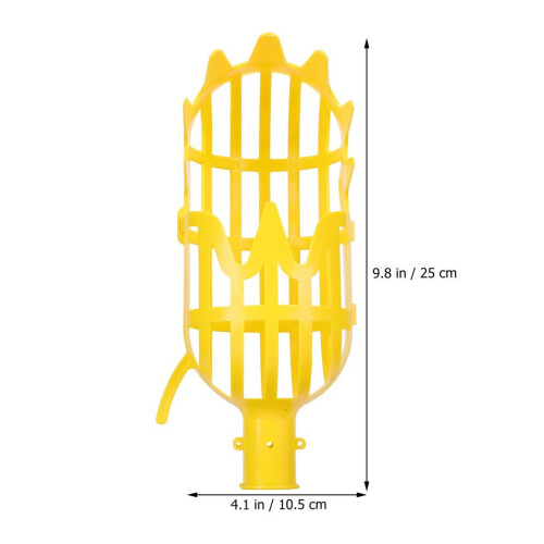 3pcs Practical Plastic Fruit Pickers for Outdoor Use 2