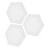 Lot de 3 panneaux blancs non peints pour étudiants 4