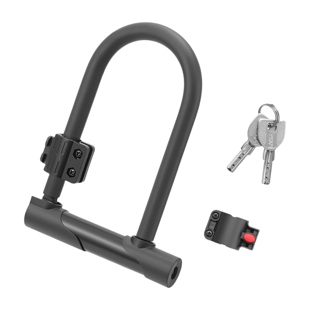 Rustproof Safe Lock with Key for Road and Mountain Bike Portable Bike Accessories Heavy Duty Bike Lock-image-OPC-PMXJPGY-NEW