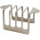 Toast Rack Stainless Steel, Multi-Functional Kitchen Bread Stand, Countertop Organizer, Silver 5