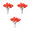 3 stuks simulatieboompjes, microlandschap, succulententuin, rode beuk 3