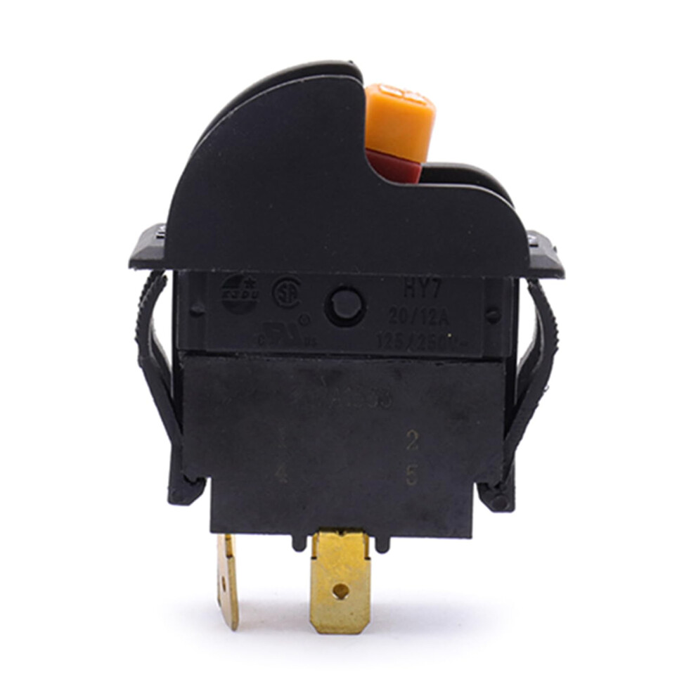 Industrial 125V/250Vac Key Locking Push Button Switches 4 Pin Electric Control Heavy Duty 4 Pin Key Operated 9067246666620