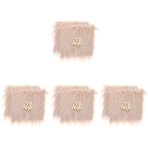 4 set fuskpälstyg träbollar pysselkit 1