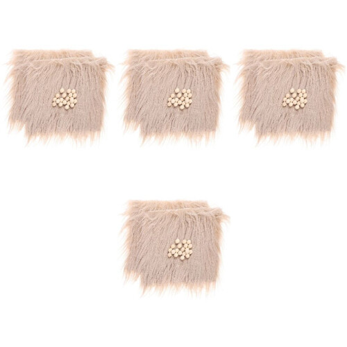 4 set fuskpälstyg träbollar pysselkit 2