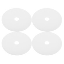 4 Toilettenbürsten-Ersatzklingen, zur Wandmontage