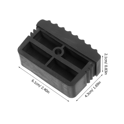 4 Non-slip feet, covers, replacement mats 2