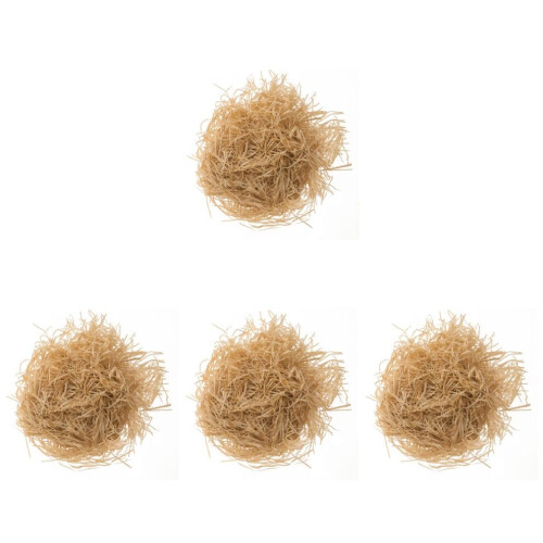 4-pack fyllnadsmaterial för bröllopspresentförpackningar, raffia kraftpapper 1