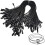 100x Wide Applications Security Tags Fastener Hook Ties Set Black Easy 1