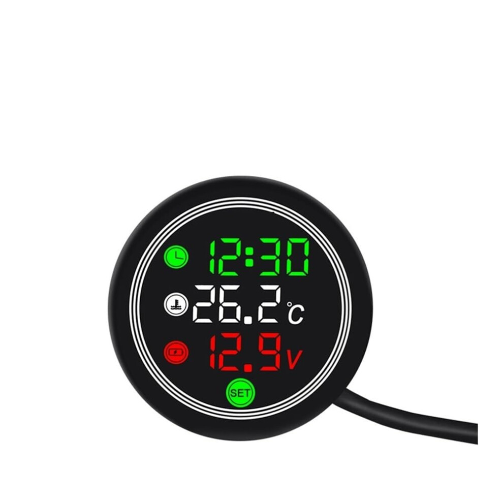 Motorcycle Odometer Motorbike Universal Temperature Gauge Water Temperature Gauge Voltmeter Speedometer Digital Tachometer Odometer 9067246666774