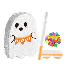 Halloween Ghost Pinata With Vibrant Colors For Indoor Outdoor Parties Decorative Candy Holder Themed Accessories