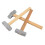High Impact Octagonal Hammer with Comfortable Wooden Grip-6P 2
