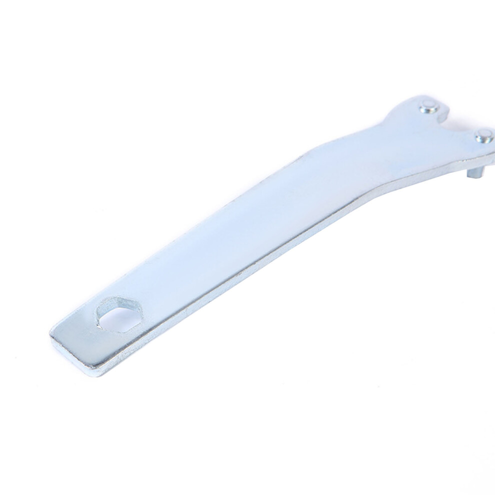 2Pcs Angle Grinder Key Flanged Wrench Spanner For 100-White 7696000253817