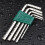8pcs Rust Resistant Hexagon Spanner Hand Tools L Wrench Kit For 7